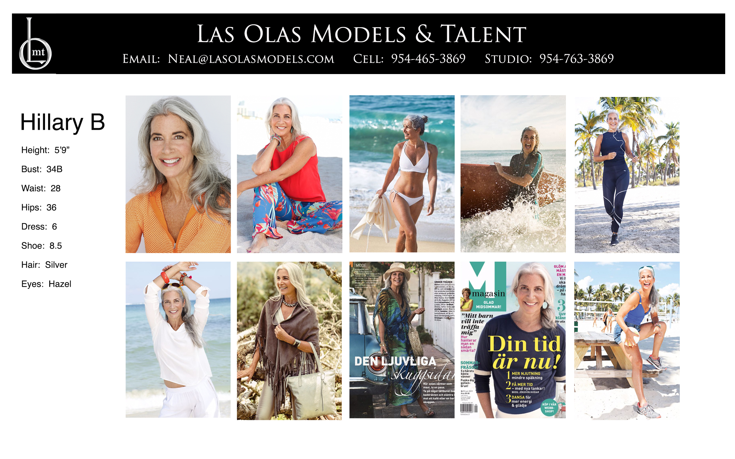 Model Miami Fort Lauderdale South Florida Female Model Print Video Catalog - Las Olas Models and Talent Fort Lauderdale